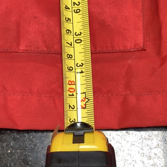 Men’s Vintage Henri Lloyd sailing rain coat Red Size - Picture 10 of 10